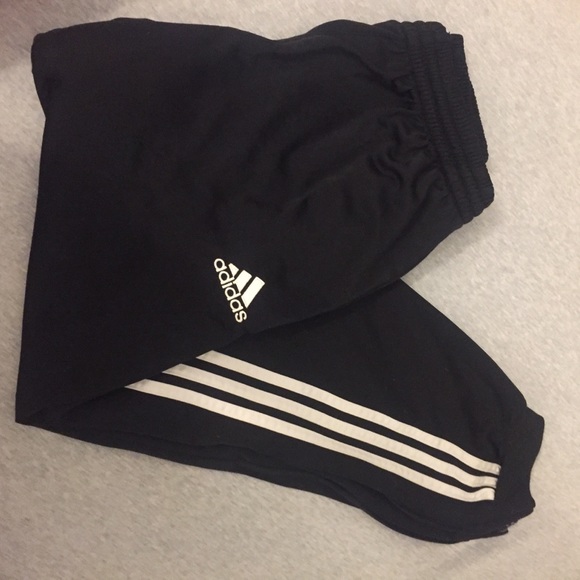 adidas Pants - Adidas stretchy sweats joggers size small